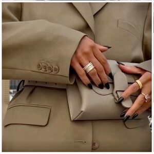 SENREVE Aria Crossbody Or Belt Bag Pebbled Sand